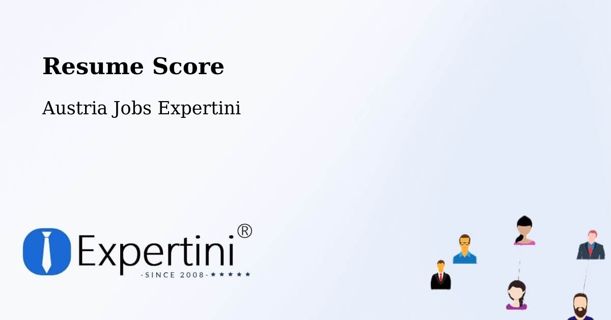 Resume Score & Job Description Match Tool – Hard - Austria Jobs Expertini